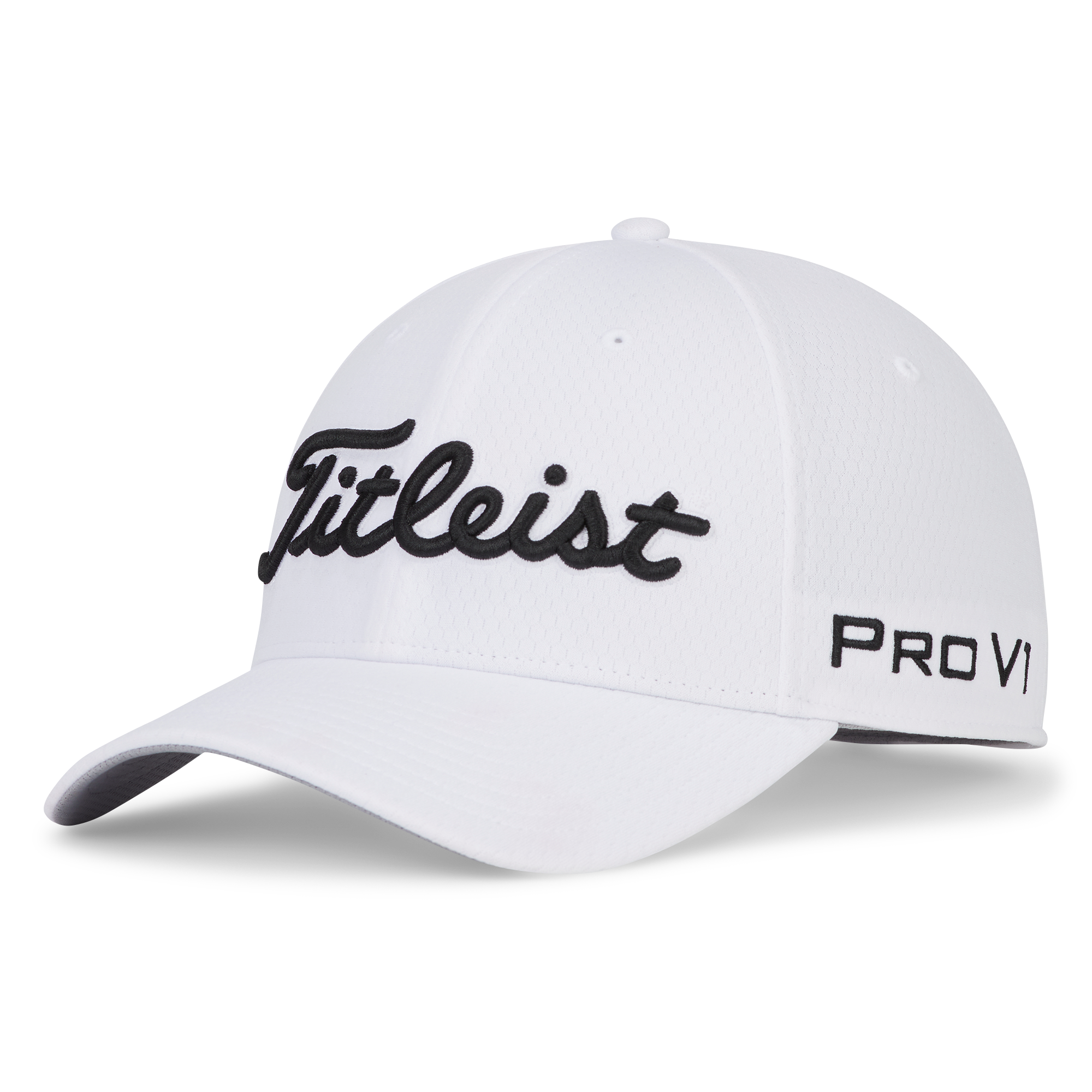 Men's Tour Elite Fitted Cap | TITLEIST | Hats | Men's | WHITE